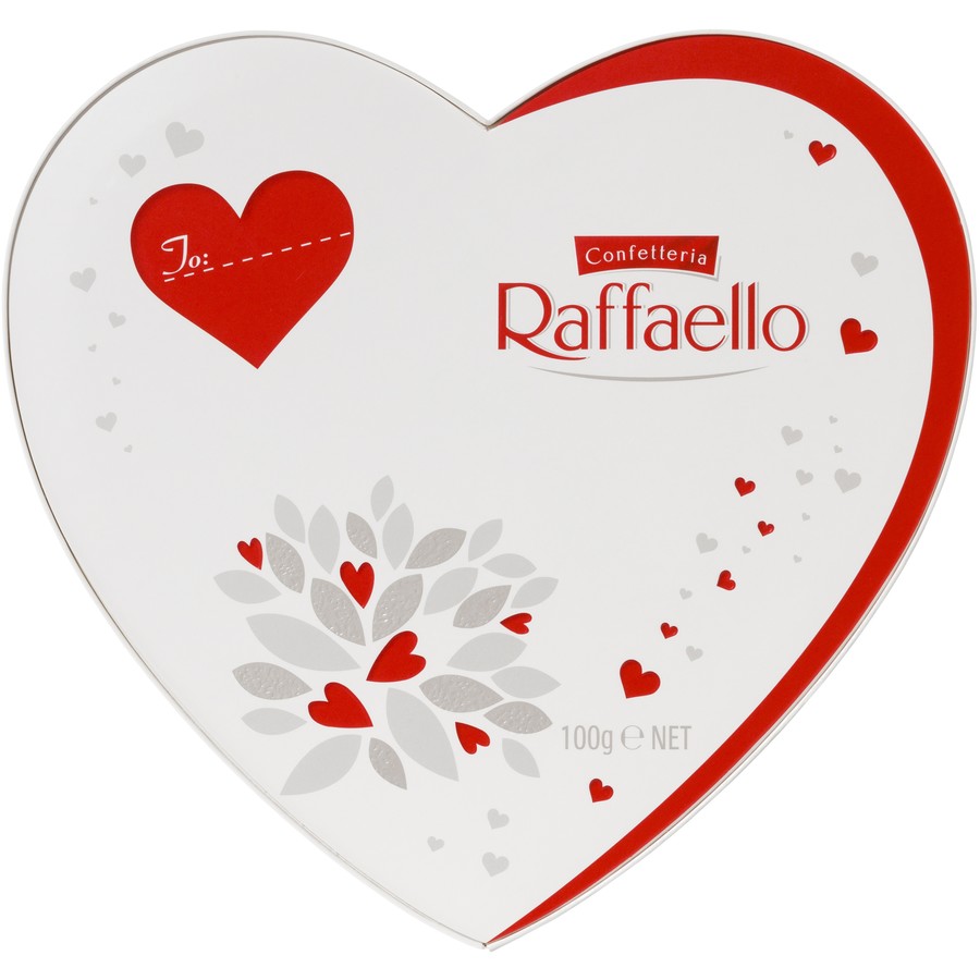 Ferrero Raffaello Heart Chocolate Gift Box 10 Pieces | 100g