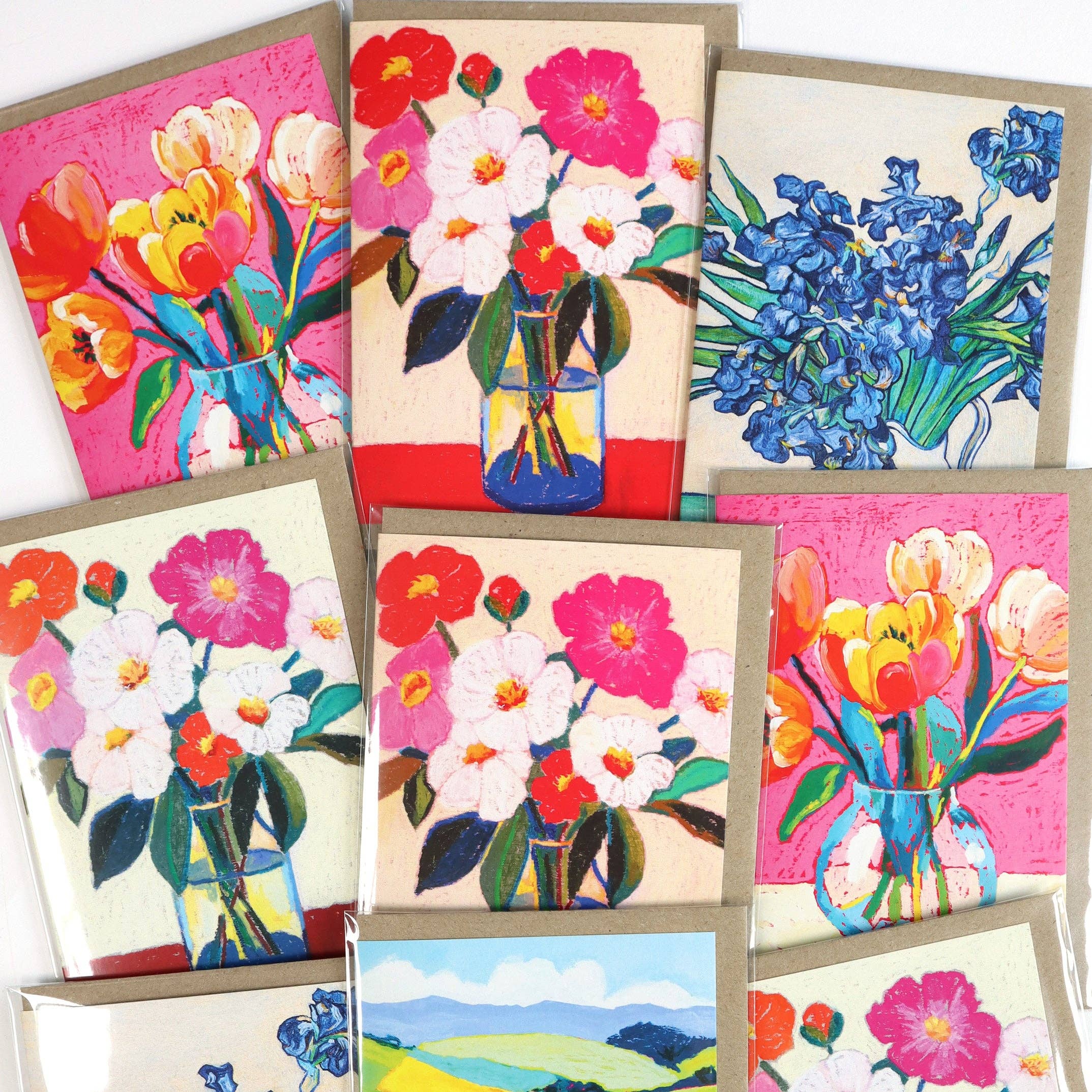 Cards by Julia Ockert | Van Gogh Irises