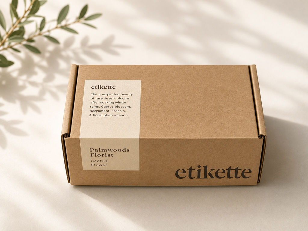 Eco Reed Diffuser 200ml by Etikette Candles | "Palmwoods Florist" - Cactus Flower