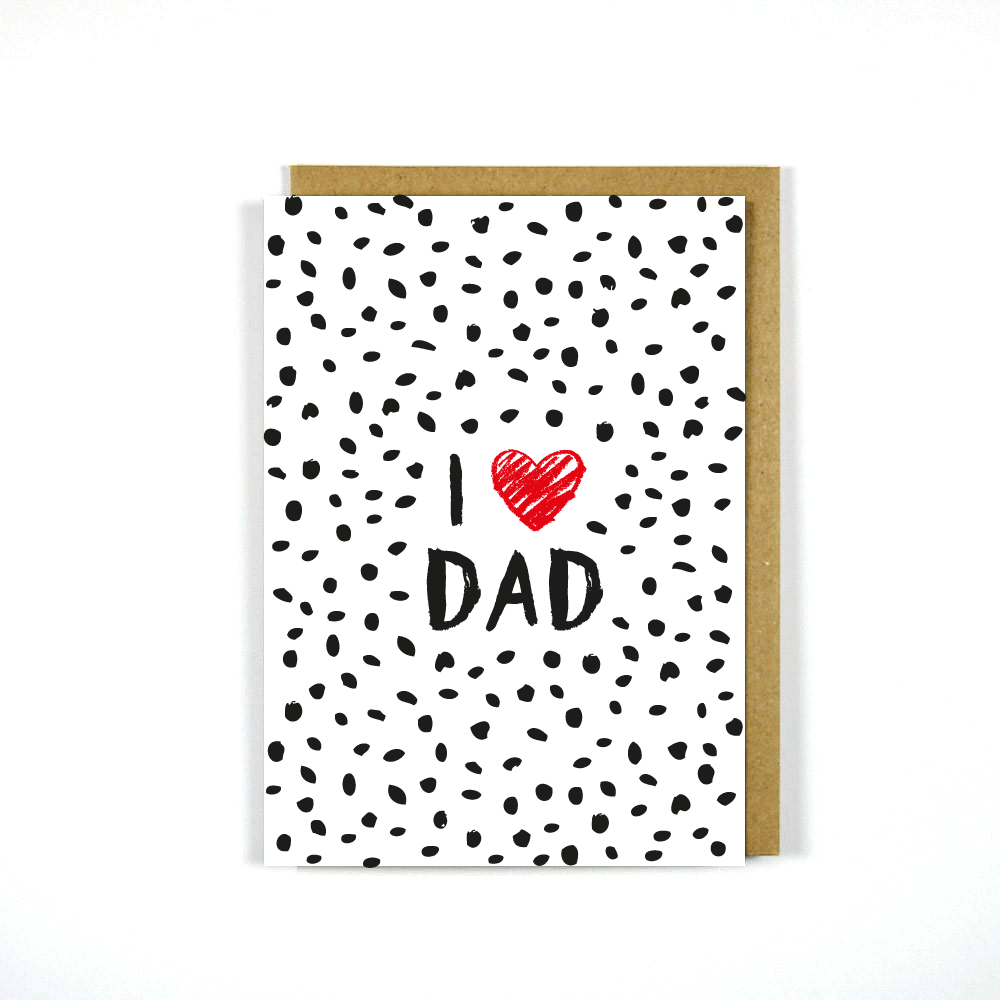 Card - I ❤️ Dad