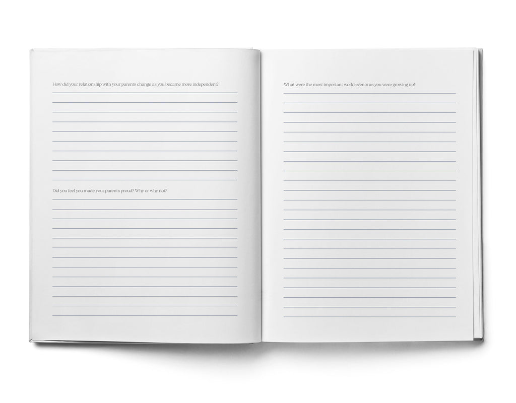 Journal Keepsake | Grandad, Tell Us Your Story