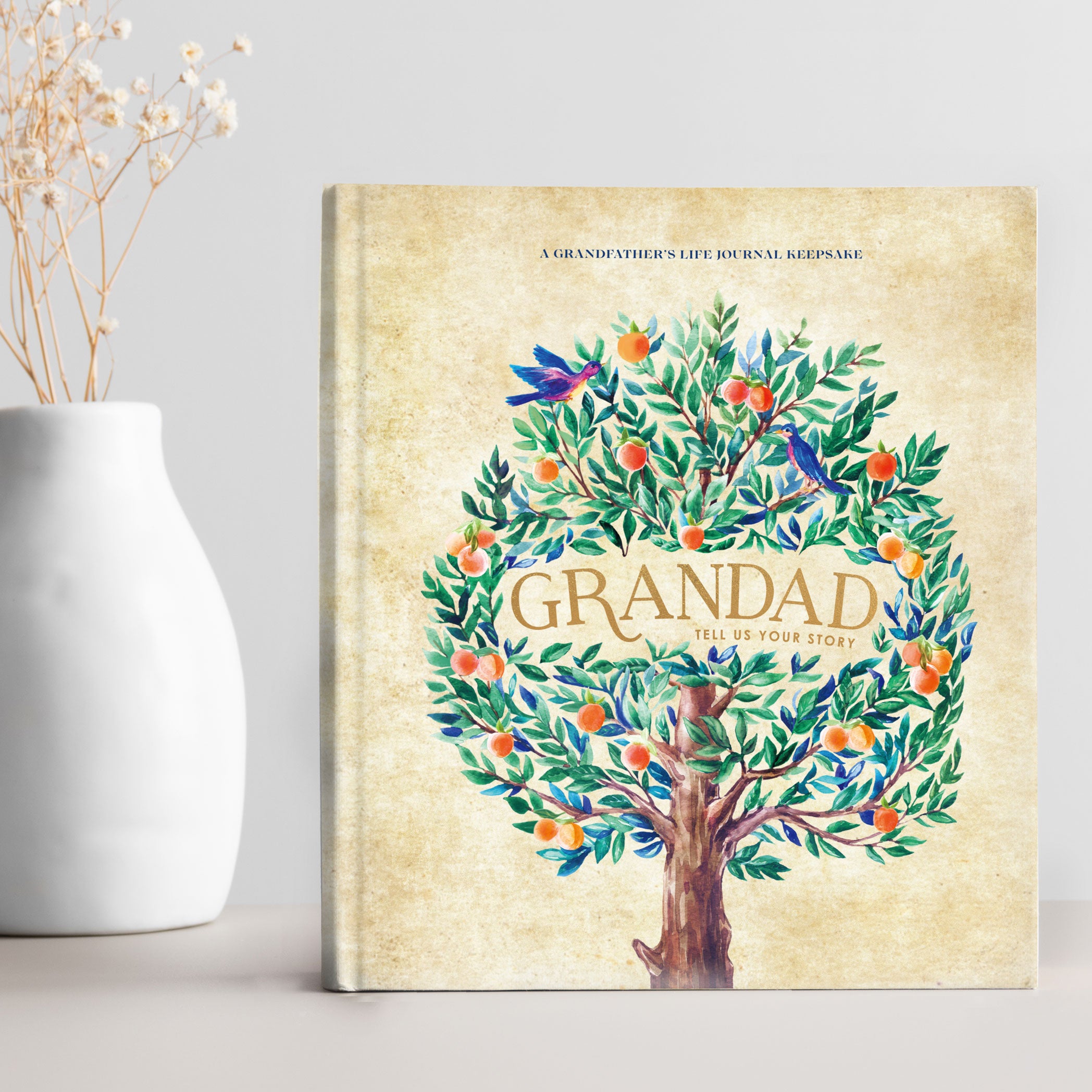 Journal Keepsake | Grandad, Tell Us Your Story