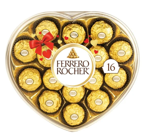 Ferrero Rocher Heart Chocolate Gift Box 8 Pieces | 100g