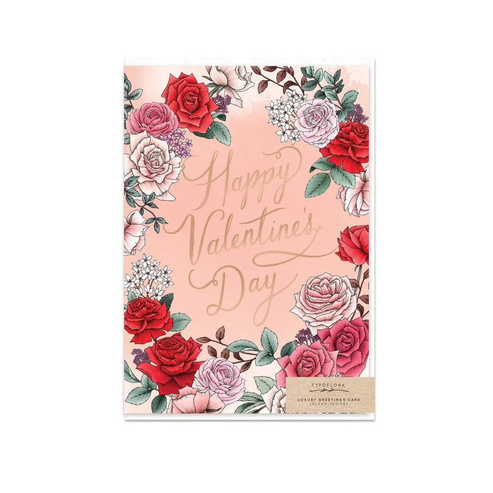 Typoflora | Rose Valentine