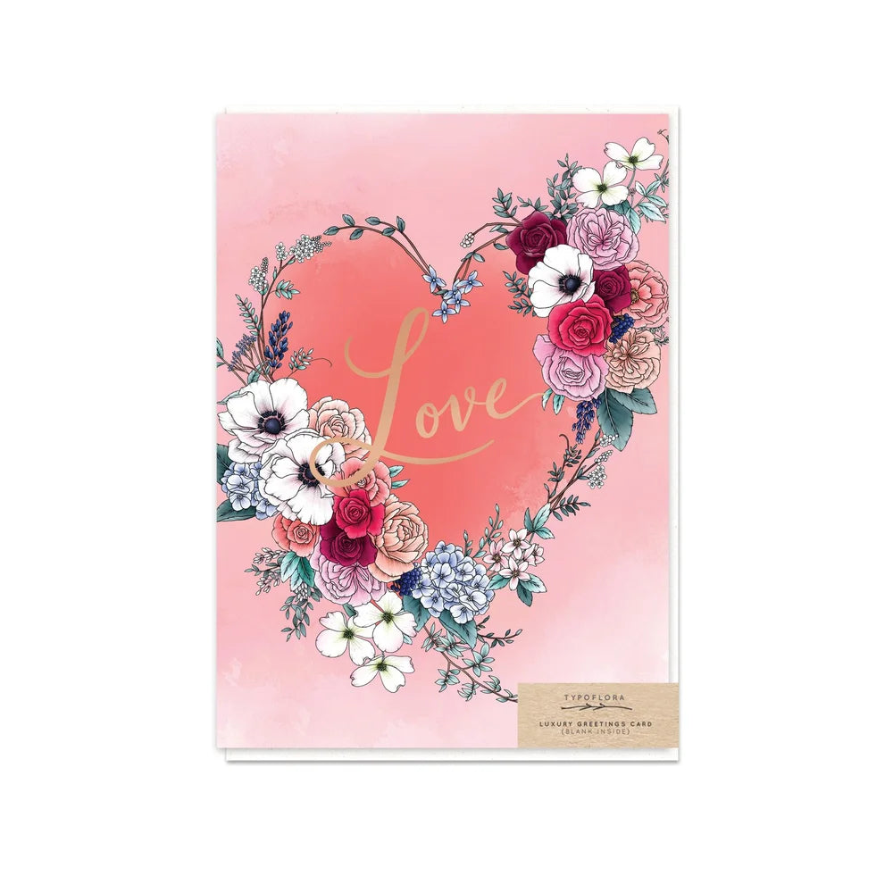 Typoflora | Love Heart