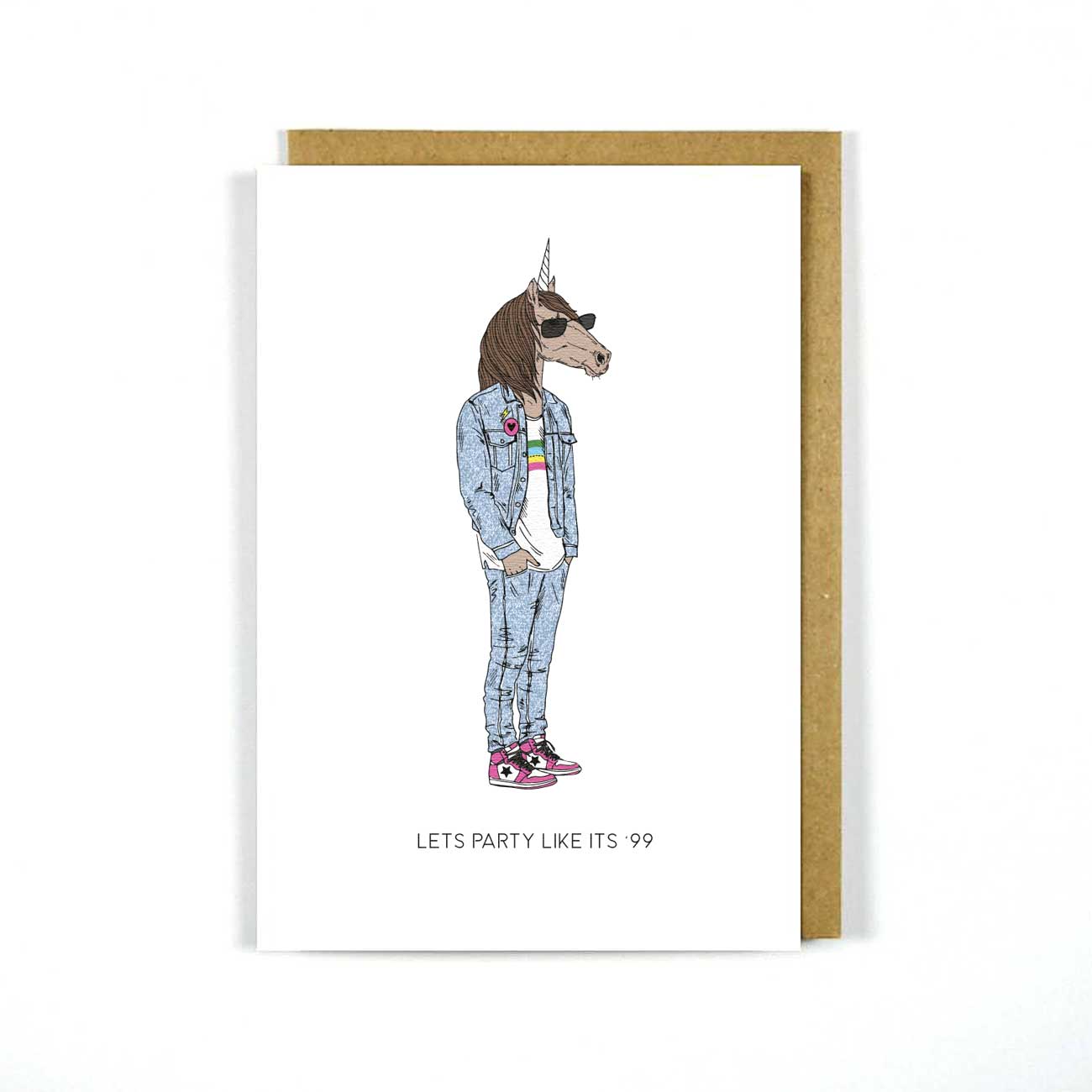 Card - Birthday - 'Let's Party Like it's 99'