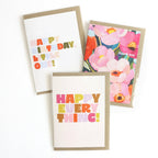 Cards by Julia Ockert | Colourful Florals - Thank You