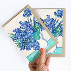 Cards by Julia Ockert | Van Gogh Irises