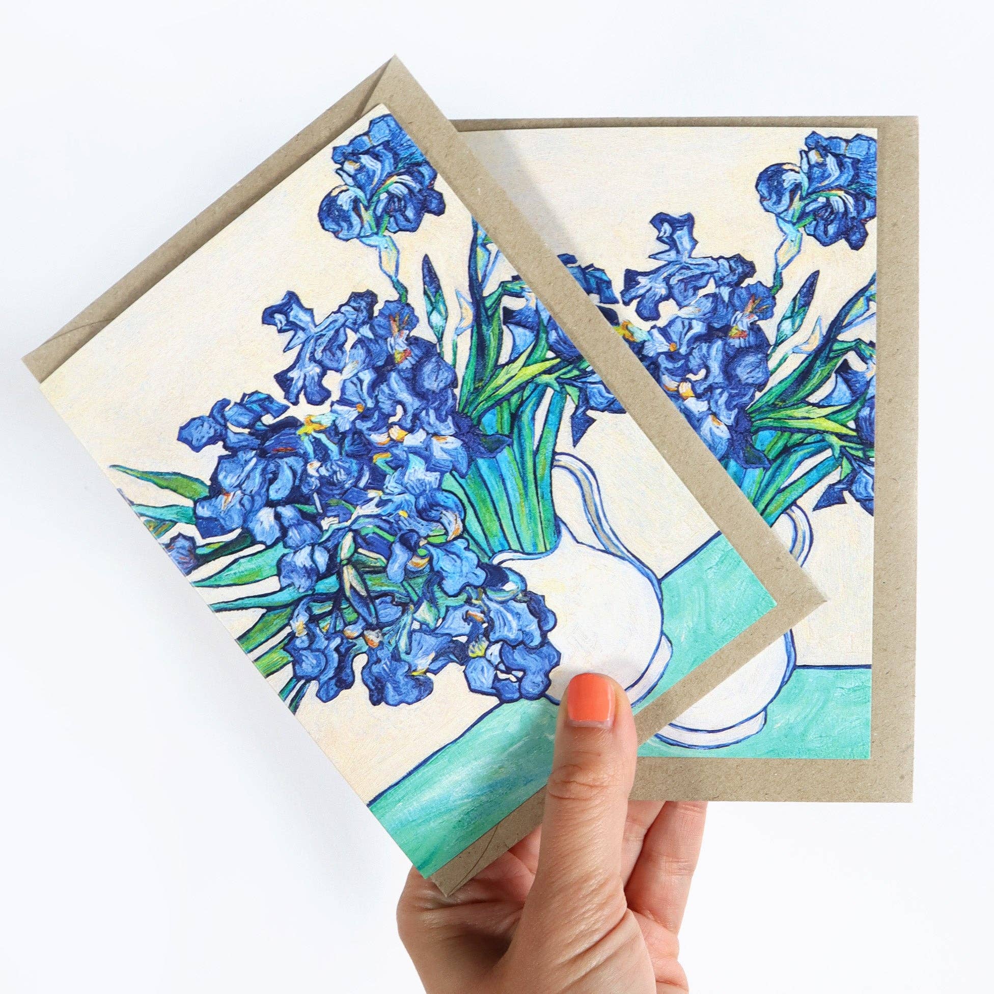 Cards by Julia Ockert | Van Gogh Irises