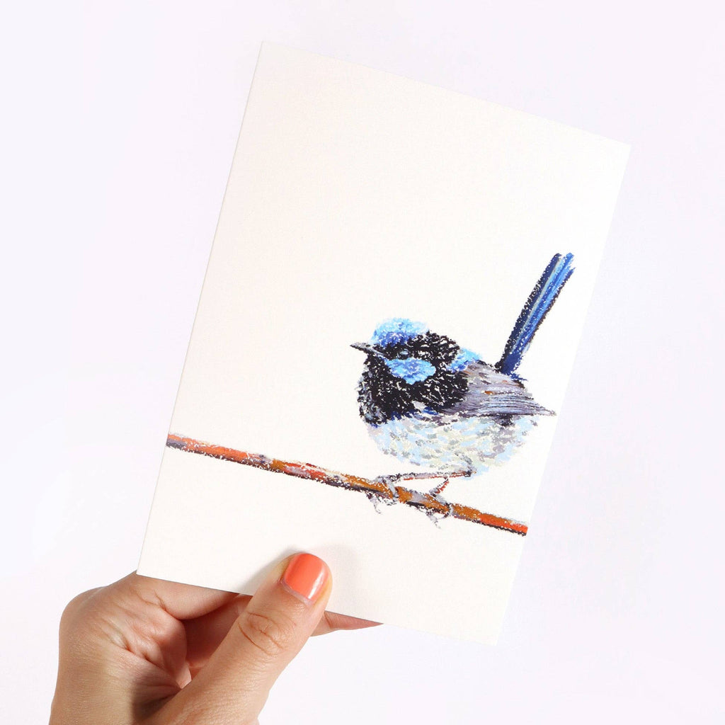 Cards by Julia Ockert | Superb Fairy-Wren