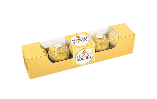 Ferrero Rocher Chocolate Gift Box 5 Pack | 62.5g