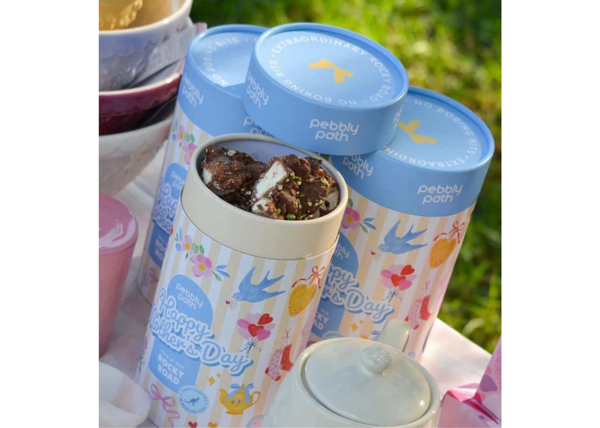 Pebbly Path | Mother's Day Pick'n Mix Rocky Road Cylinder